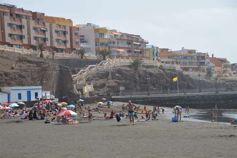 Playa de Melenara, en una imagen de archivo (Foto TA)